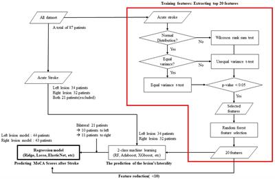 Machine learning-based prediction of post-stroke cognitive status using electroencephalography-derived brain network attributes